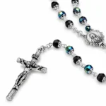 Rosario cristal escarabeo R4723